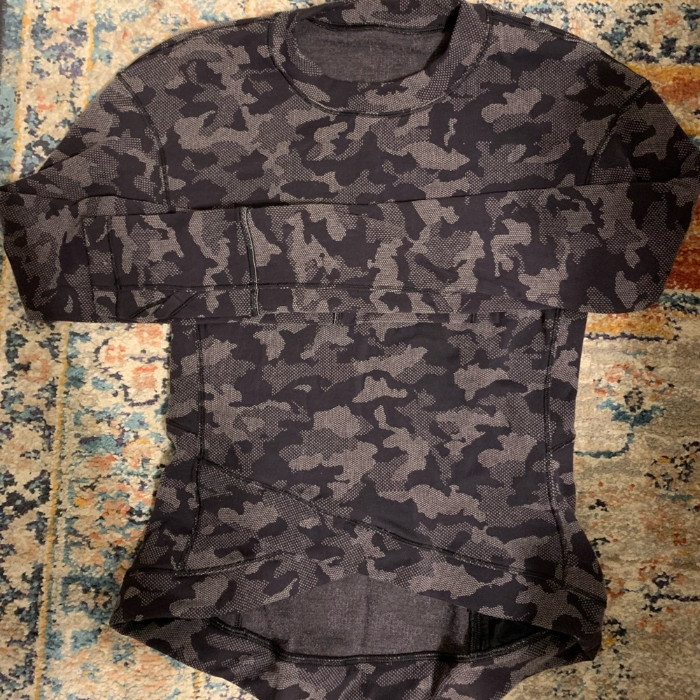 Camo Lululemon Close to Crossing Long Sleeve
